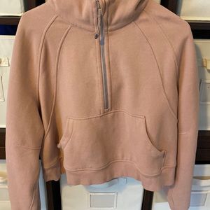 Lululemon Scuba Oversized Half zip hoodie